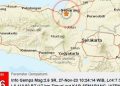 Gempa Bumi Magnitudo 6.0 Guncang Semarang. Sumber Detik.