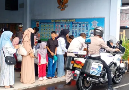 Polantas Tanamkan Kesadaran Sejak Dini Demi Investasi Keselamatan Generasi Muda