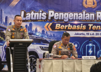 Korlantas Polri Gelar Latnis Pengenalan R4 Patroli DC 4x4 Berbasis Tenaga Baterai