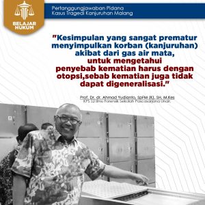 Prof. Dr. dr. Ahmad Yudianto, SpFM (K)., S.H., M.Kes.